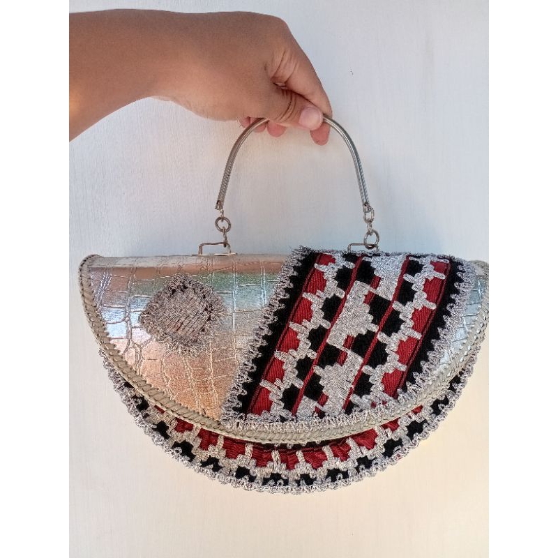 (bisa cod) Tas tapis oleh oleh khas Lampung
