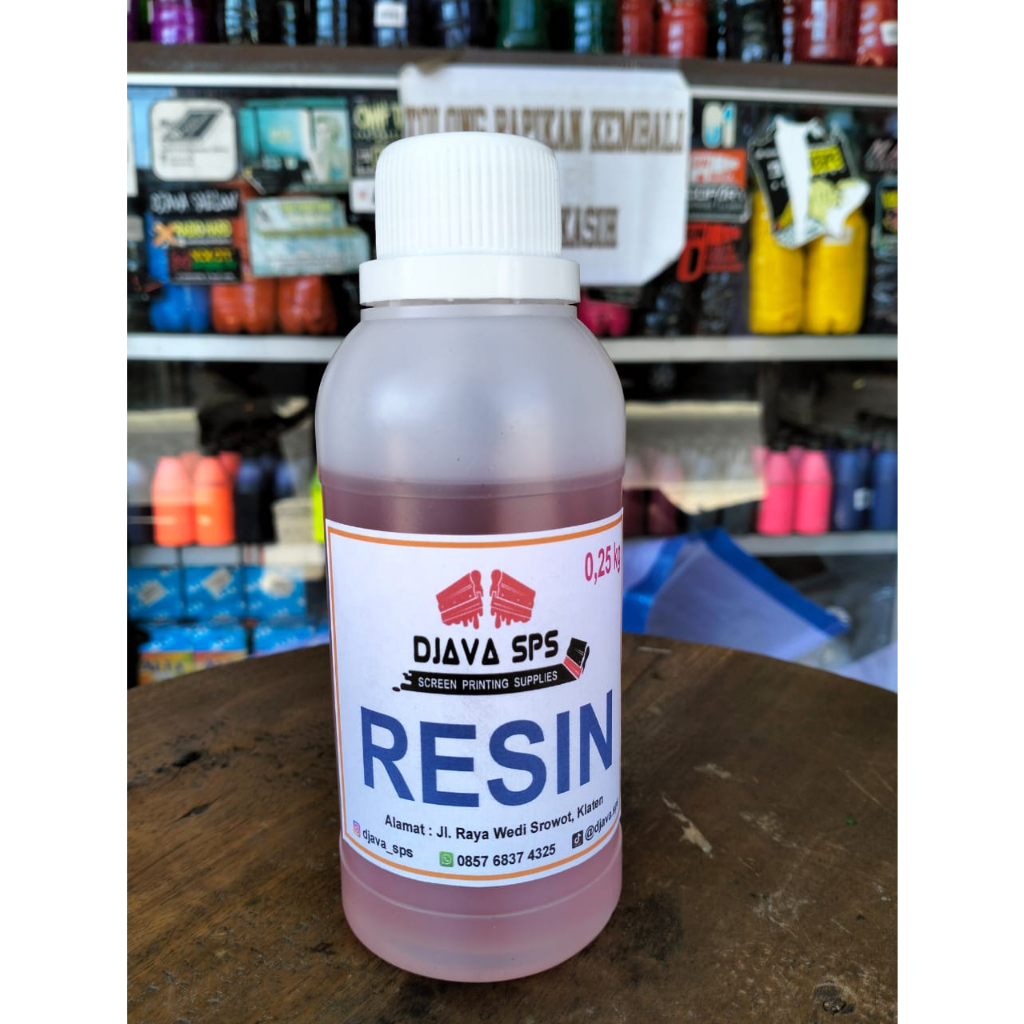 Resin Merah SHCP 2668 + Katalis 250gram