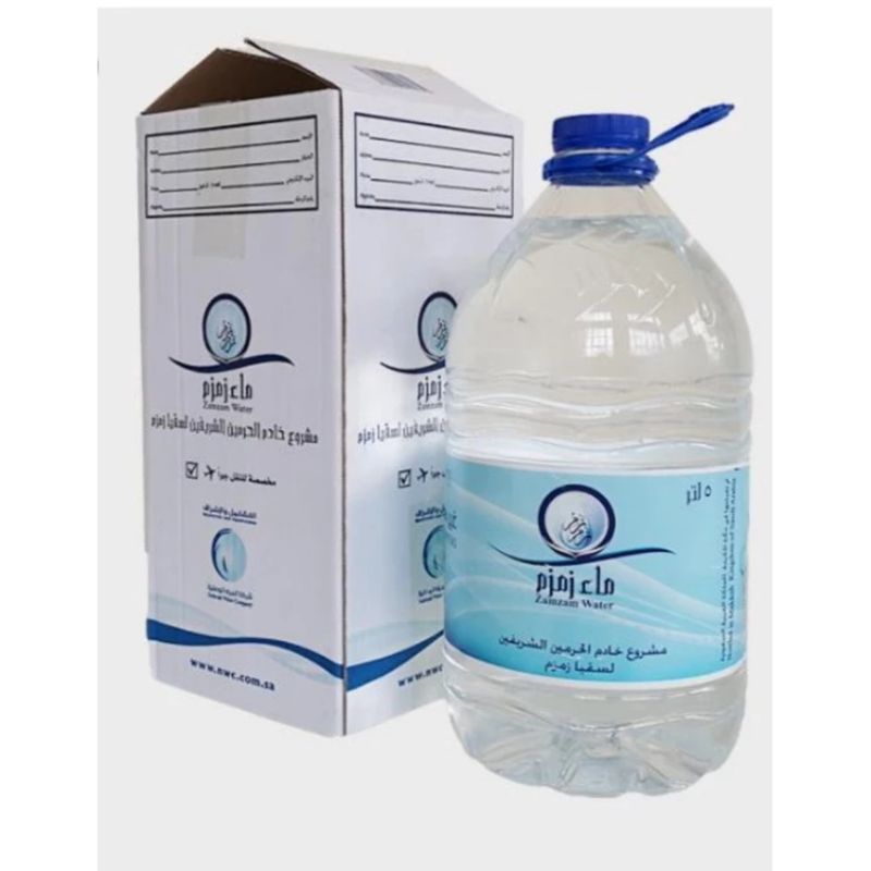 

Air ZAM ZAM 5 liter - air ZAM ZAM jaminan asli - langsung dari pabrik NWC (NATIONAL WATER COMPANY) ARAB SAUDI