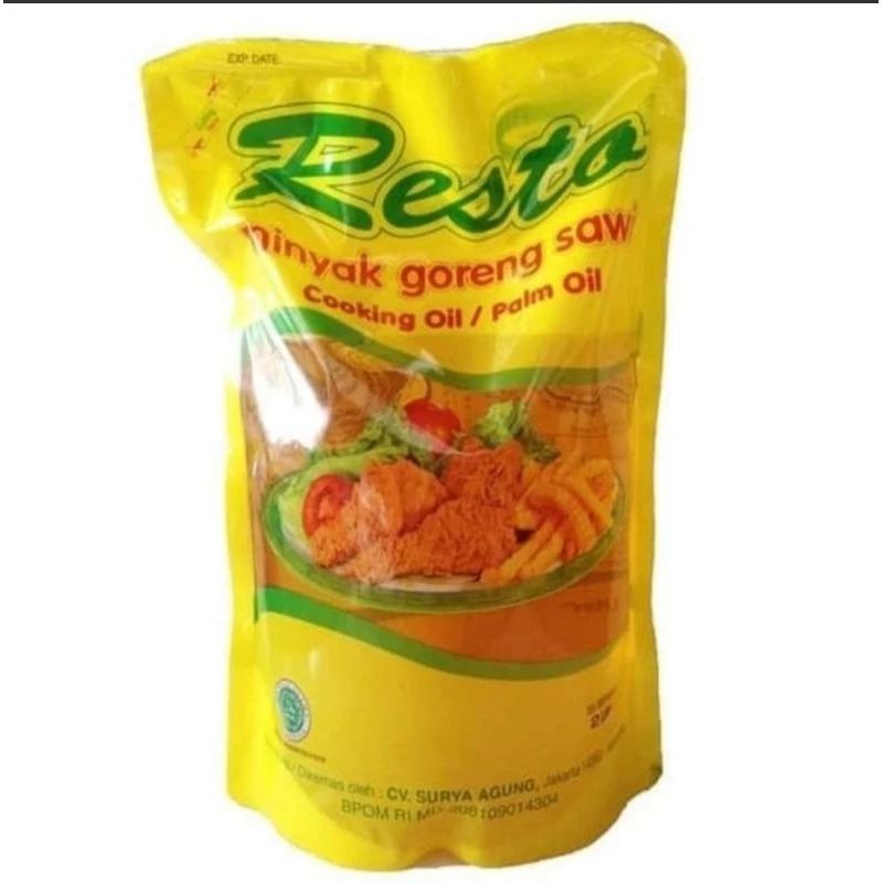 

MINYAK GORENG SAWIT RESTO 2 LITER