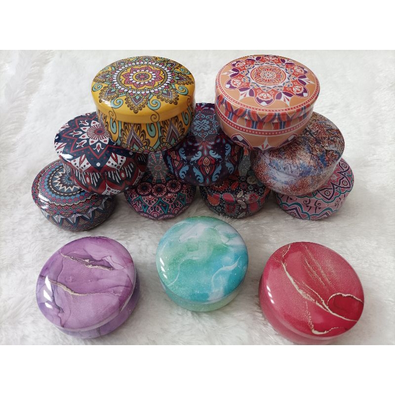 (Size Small)kotak kaleng tin can tin box kaleng serbaguna wadah accessories tinbox