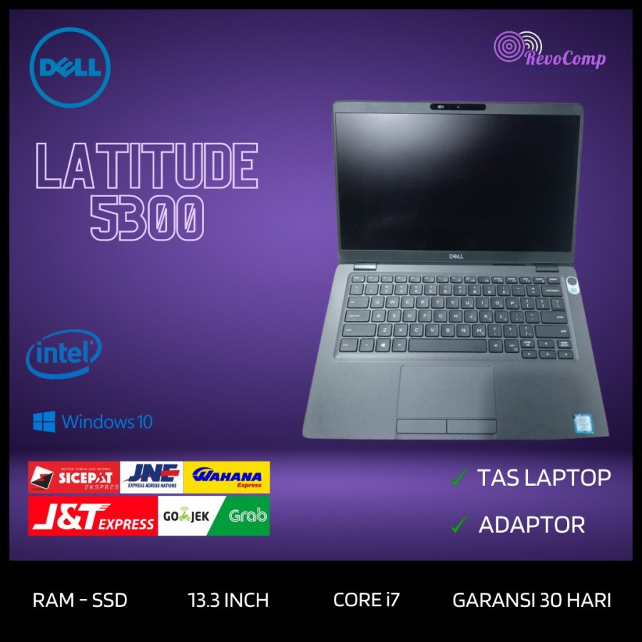 Laptop Dell Latitude 5300 Core i7 8665u Ram 16GB SSD