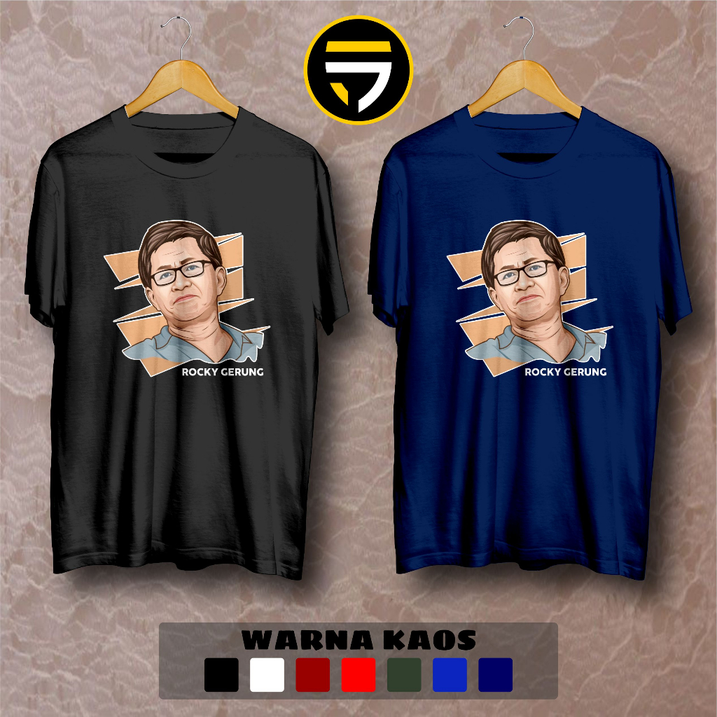 Kaos Rocky Gerung Bahan Premium