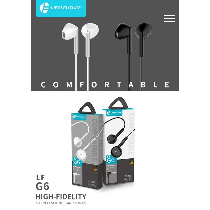 Headset Life future G6 High Clarity/earphone handsfree handfree