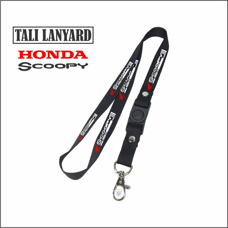 

TALI LANYARD HONDA SCOOPY - TALI ID CARD GANTUNGAN KUNCI GANTUNGAN FLASHDISK GANTUNGAN NAMETAG TALI LANYARD BEST SELLER COD