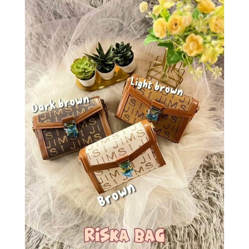 Riska Bag Jimshoney Tas Selempang Wanita Jimshoney 100%Ori