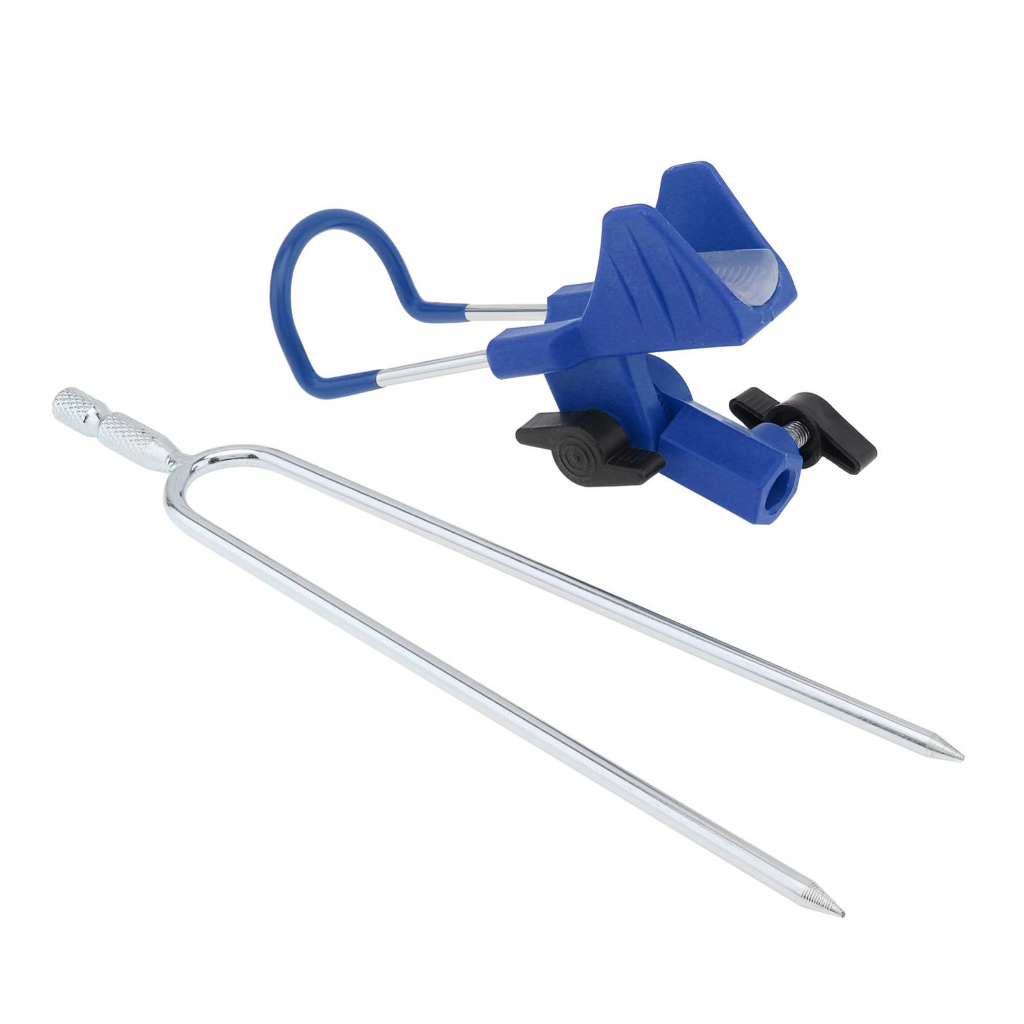 Bracket Dudukan Joran Pancing Adjustable 360 Derajat Bahan Stainless Steel/Cagak Joran Pancing