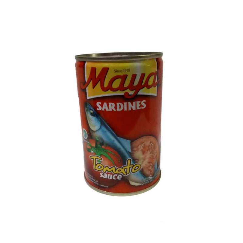 

Maya Sarden Dalam Saus Tomat 425g