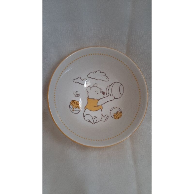 Winnie the Pooh Mangkok Keramik 16cm Limited Edition Daiso Korea