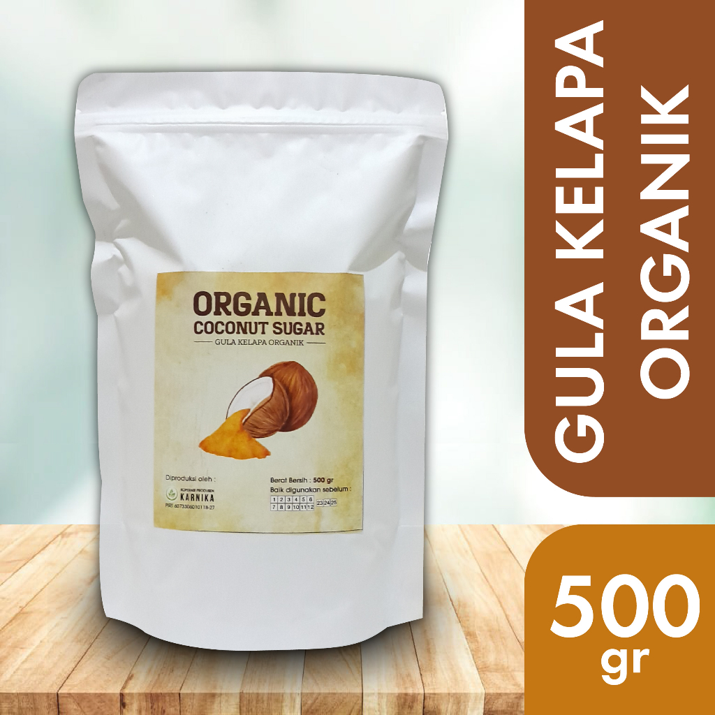 

Gula Semut Kelapa Organik Coconut Sugar 500 gr