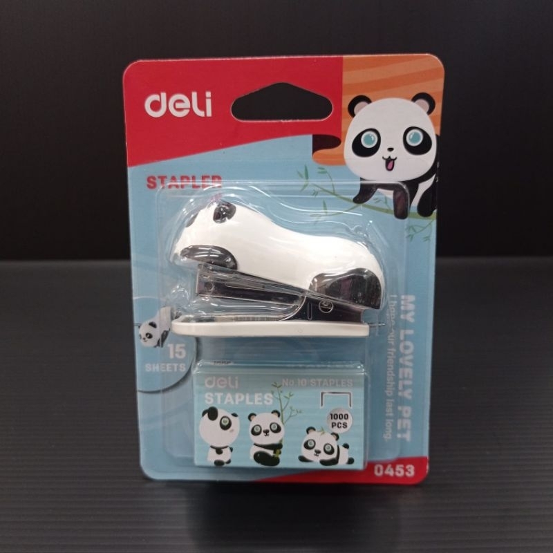 

MINI STAPLER DELI 0453 + ISI NO. 10