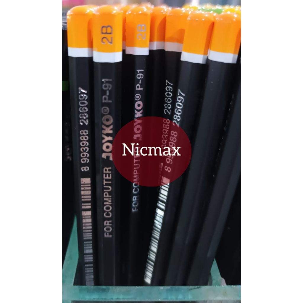 

Pencil / Pensil Joyko P-91 / 2B / Isi 12 Pcs