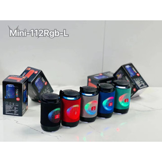 Speaker Bluetooth Bass Sound Mini Portable Lampu Senter Speker Blutut Lampu RGB LED Wireless