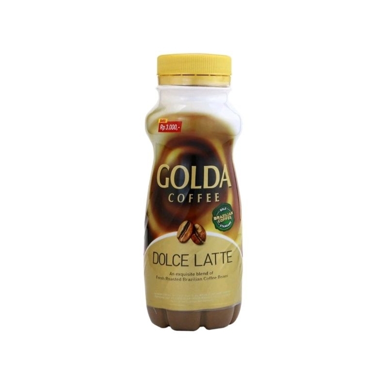 

Golda Coffe 200ml Dolce Latte Kopi Botol Siap Minum Kopi Kemasan Botol