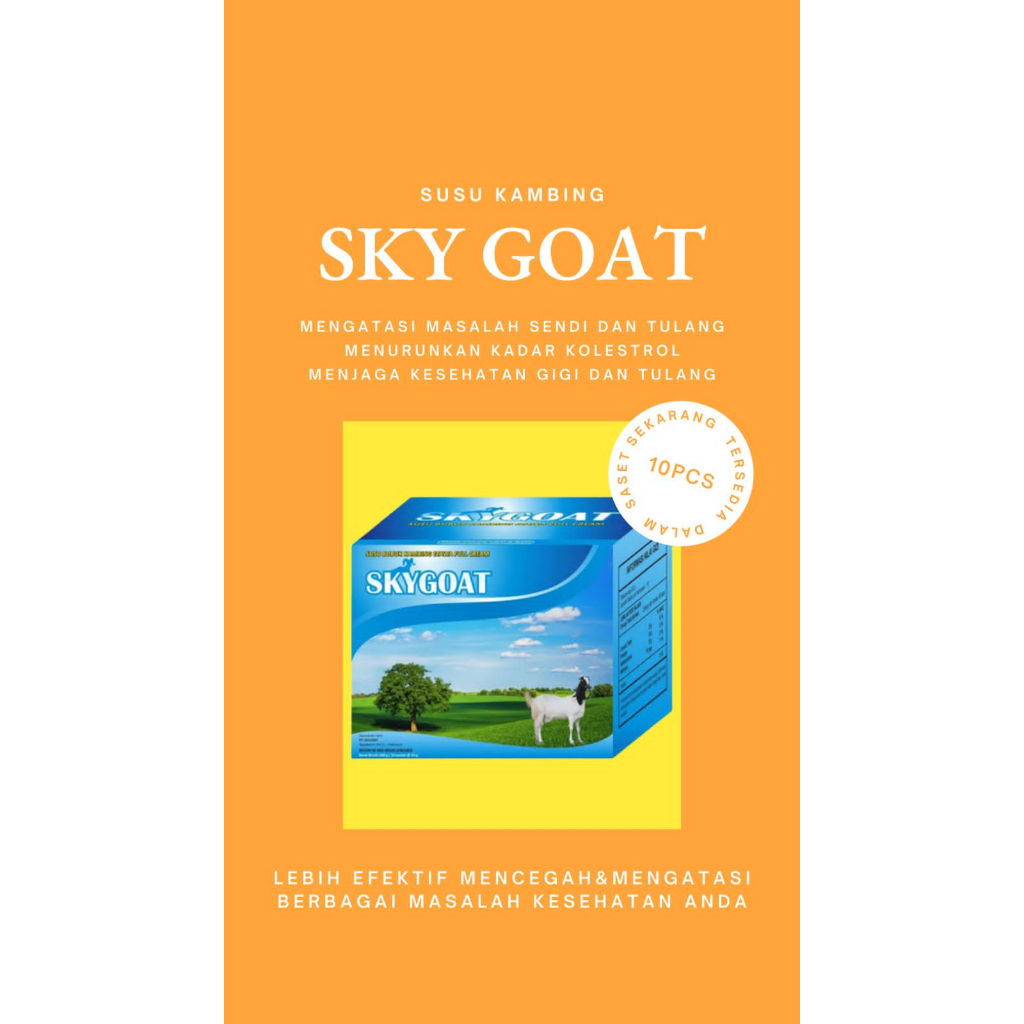 

SUSU KAMBING (SKY GOAT)- 80 ML