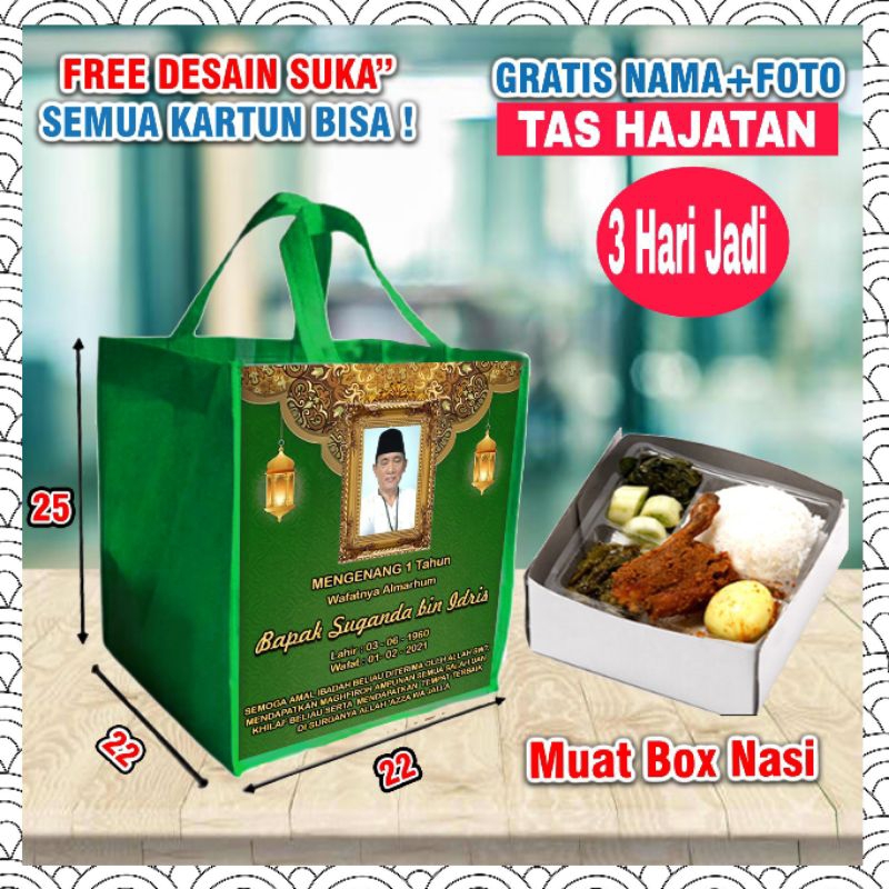 Tas HAJATAN CUSTOM DUS NASI BANCAAN SYUKURAN