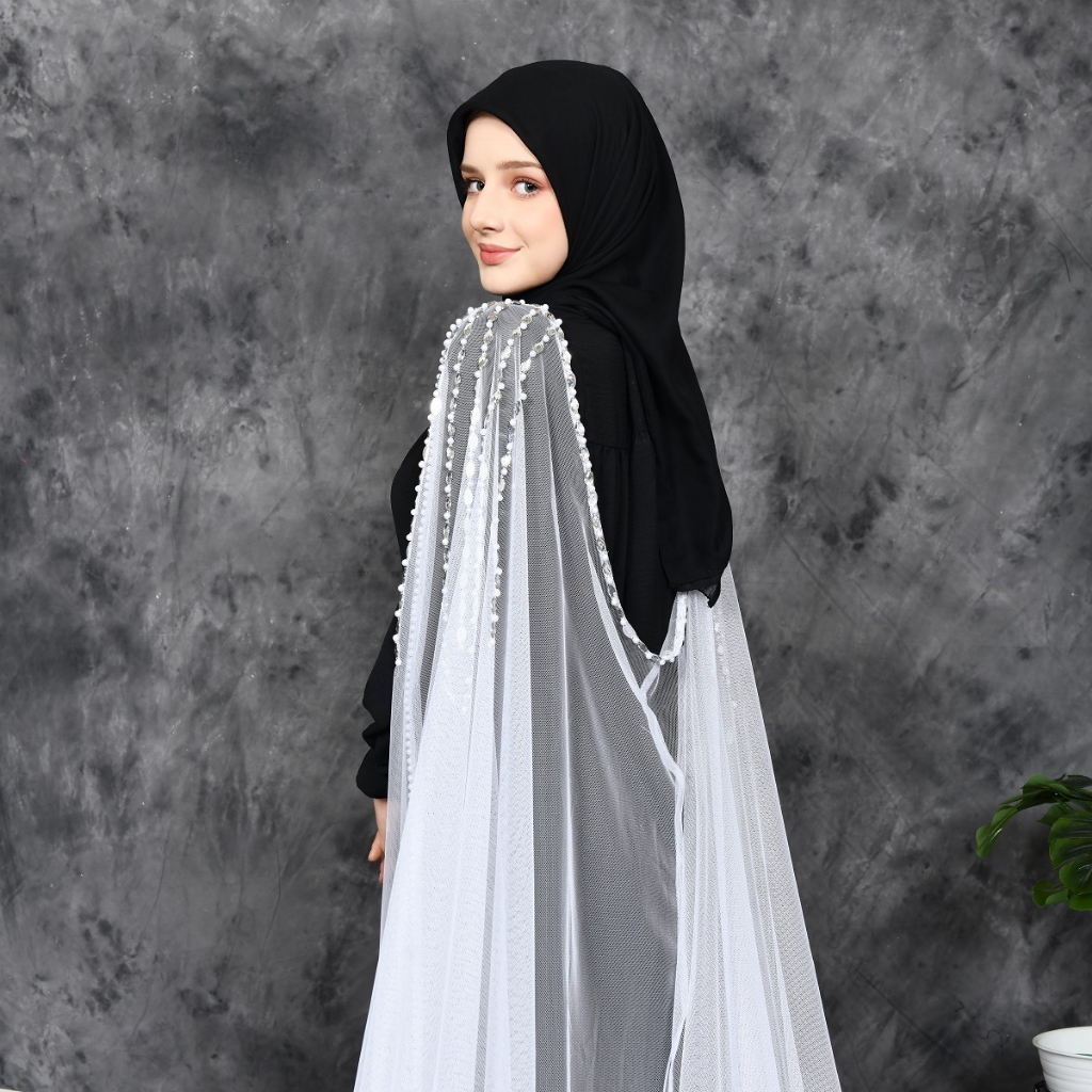Hiasan Jubah baju pengantin/jubah pengantin elegan