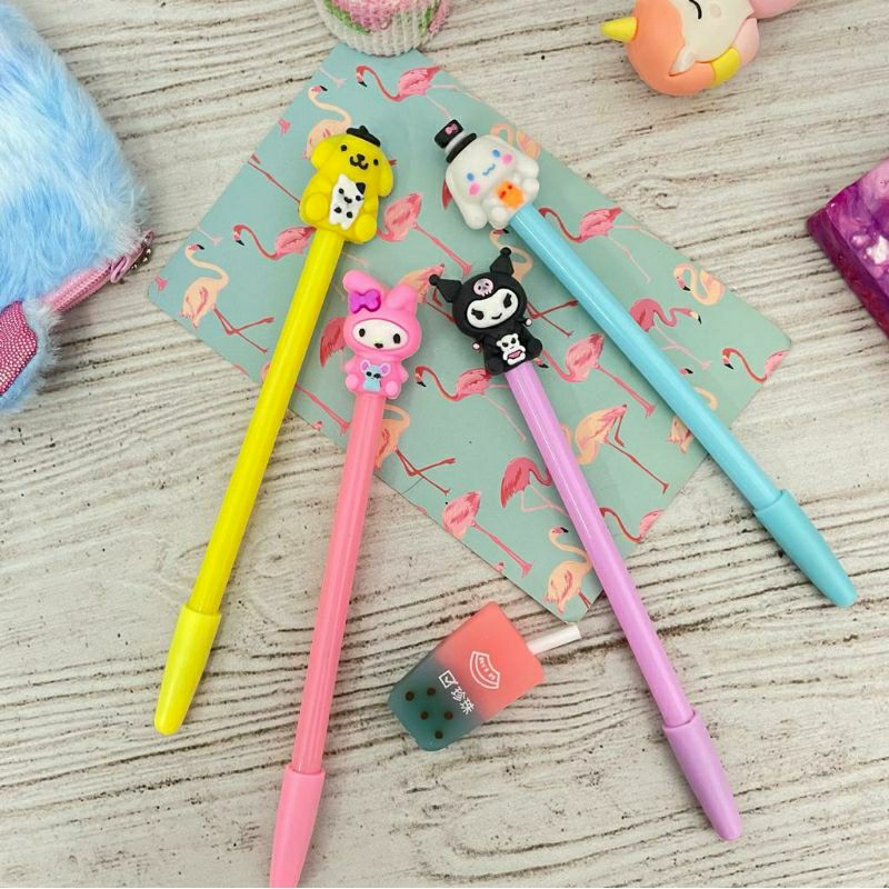 

Pensil Graphite Infinite hiasan Sanrio pencil kekinian pensil unik viral alat tulis anak