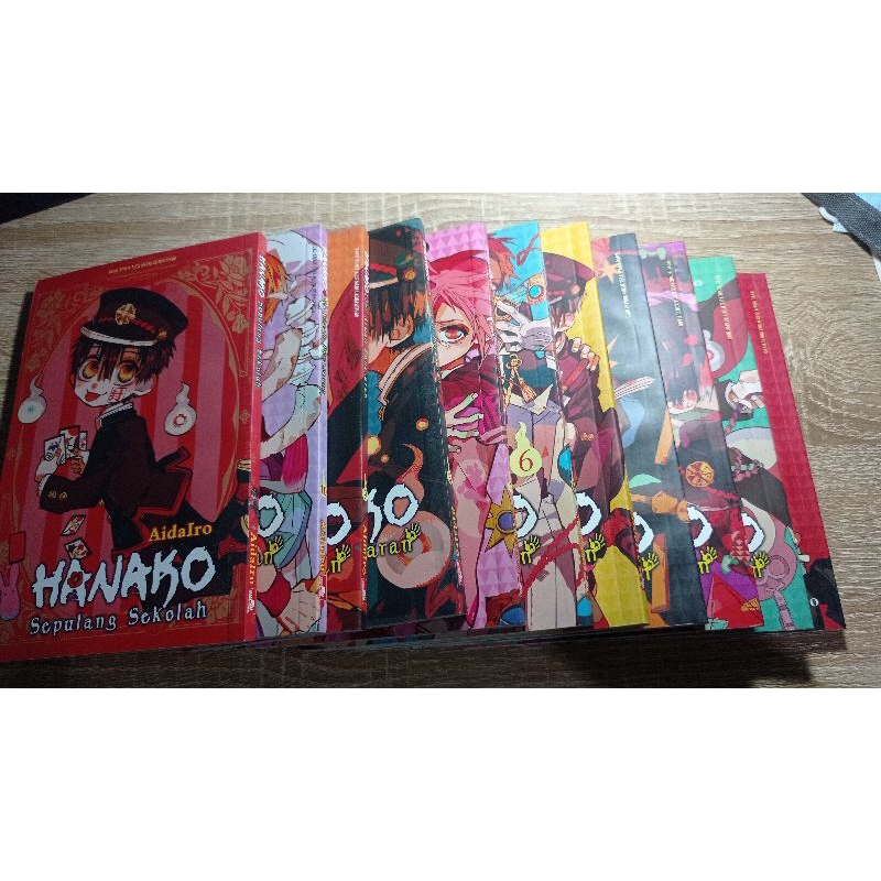 Preloved Hanako si arwah penasaran vol 1-10