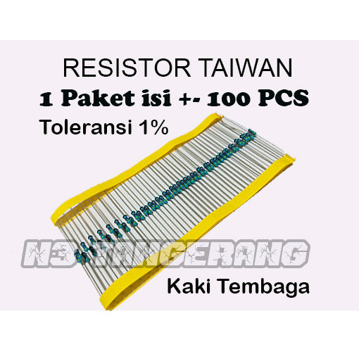 RESISTOR  0.25 W 1% TAIWAN METAL FILM