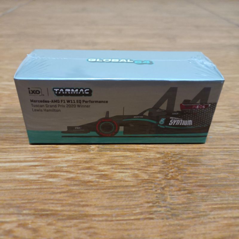 Diecast Tarmac 1/64 Mercedes AMG F1 W11 Formula One Winner GP 2020 Lewis Hamilton