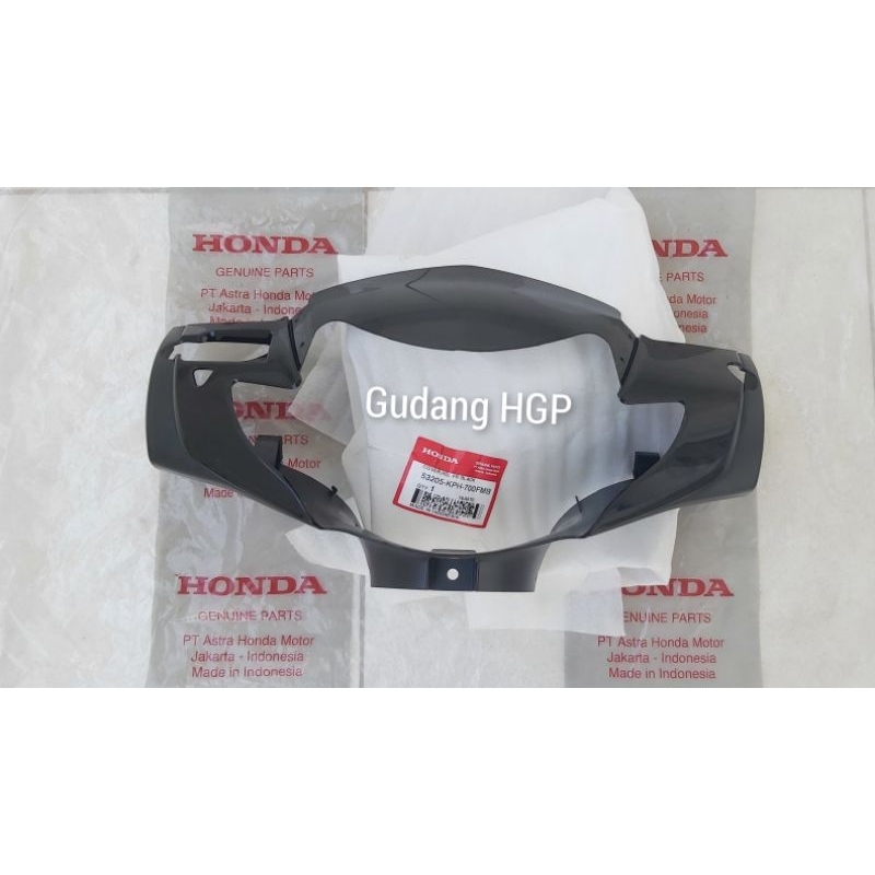 Cover Handle Front  Black Batok Depan Cakram Honda Supra X 125 Old Lampu 1 2005-2006 53205-KPH-700FM