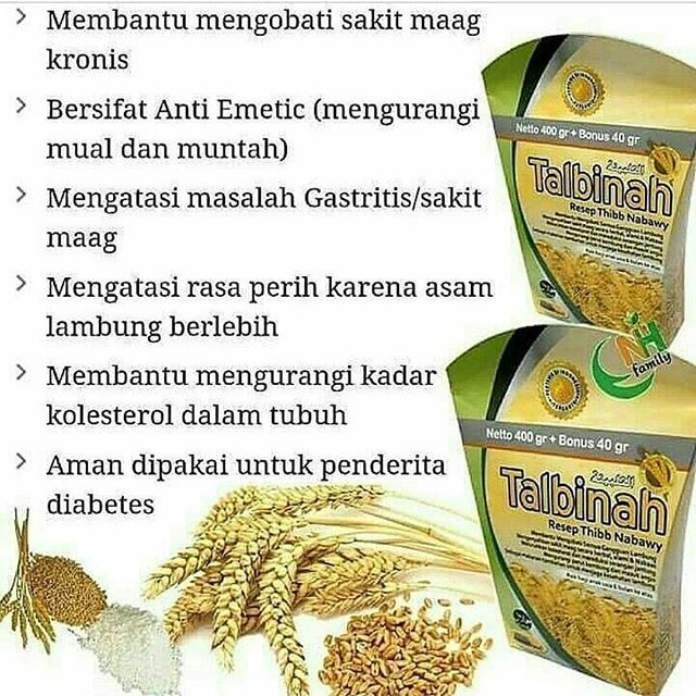 

HG Tepung Talbinah 400Gr + 40 Gr Resep ThiNabawy