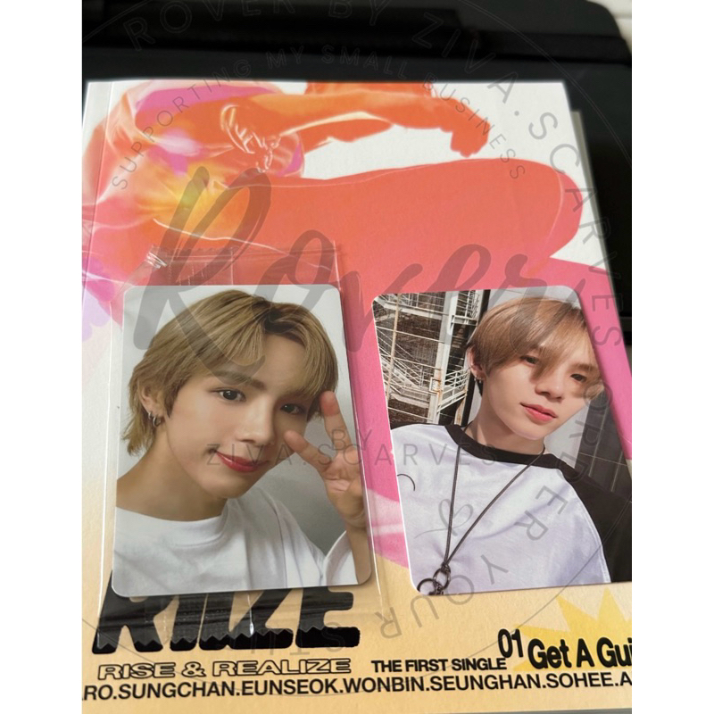 READY RIIZE GET A GUITAR album shotaro full set / pc + pob