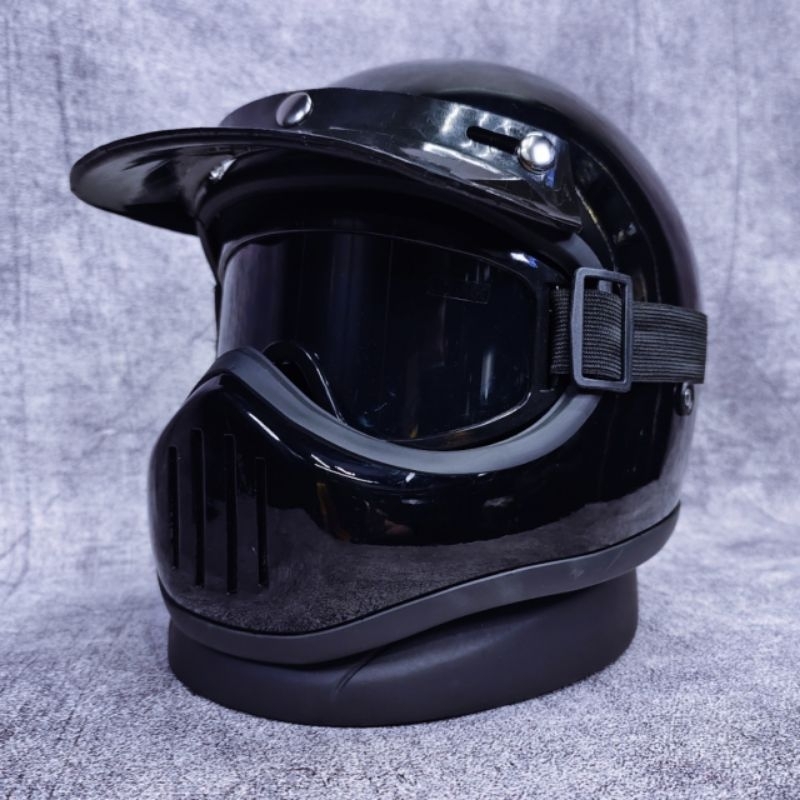 HELM CUSTOM CAKIL M30 KLASIK RETRO VINTAGE JAPSTYLE