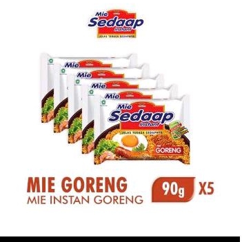 

[ PAKET HEMAT DAPAT 5 PCS ] MIE SEDAAP GORENG