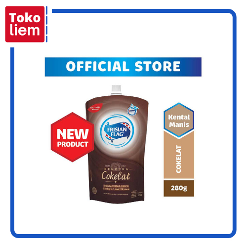 

Frisian Flag Susu Kental Manis Coklat 280G