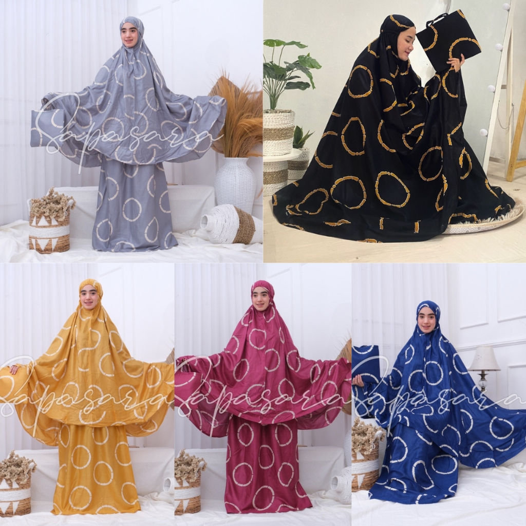 Sapasara - Paket Usaha Mukena Rayon Bali Jumbo