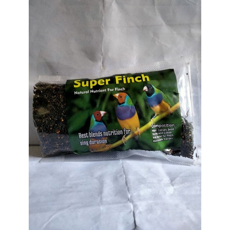 SUPER FINCH PAKAN BURUNG FINCH BERKUALTITSA TINGGI