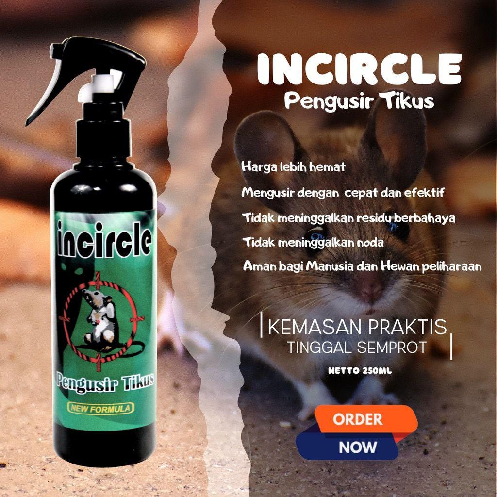 Obat Pengusir Tikus, Pembasmi Tikus Cair Di Mobil & Rumah Incircle Paling Ampuh, Alat Pengusir Tikus