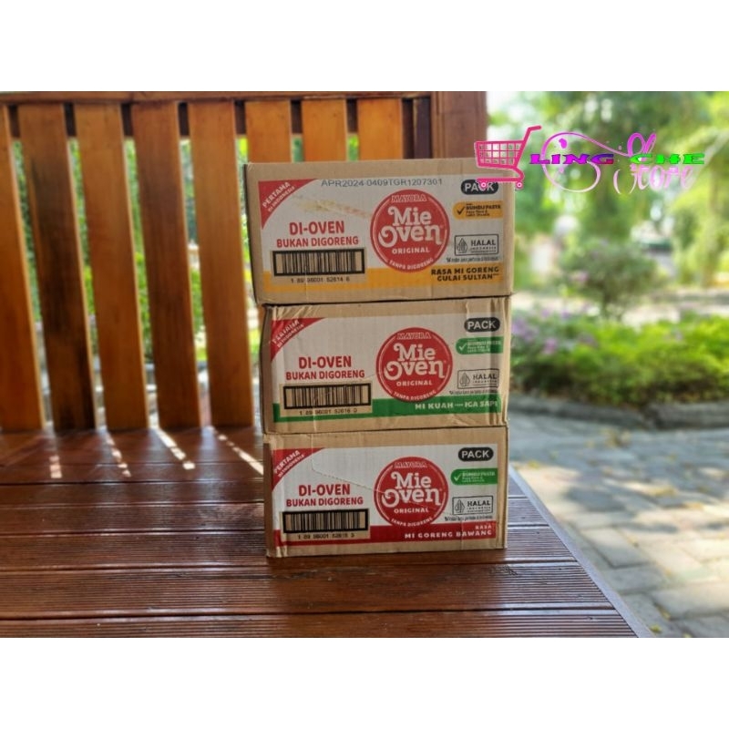 

Mie Oven By Mayora Per 1 Dus / Karton Isi 24 Pcs