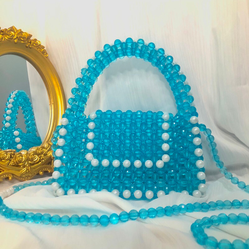 Pearl Sissy Bag/Bead Sissy Bag