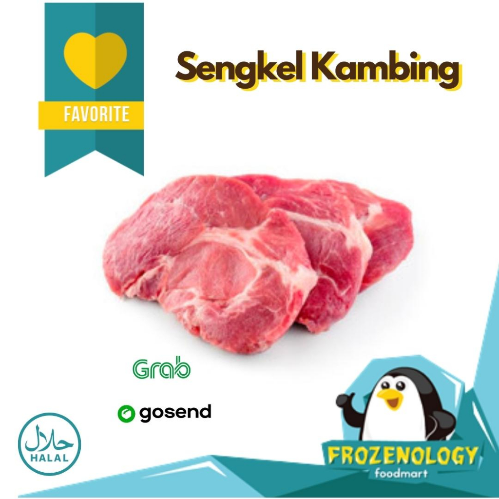 

Daging Sengkel Kambing Bertulang Import (Lamb Shank Bone-in) 500 gr