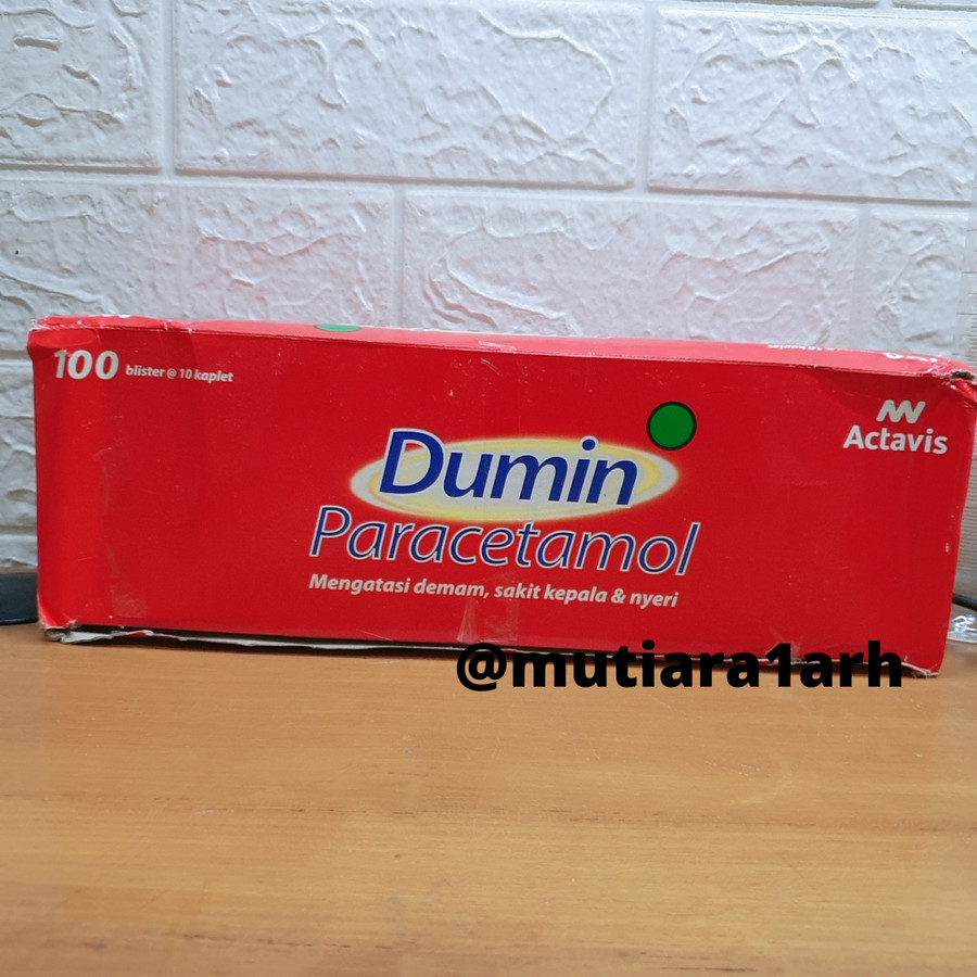 DUMIN PARACETAMOL 500 MG BOX ISI 1000 TABLET