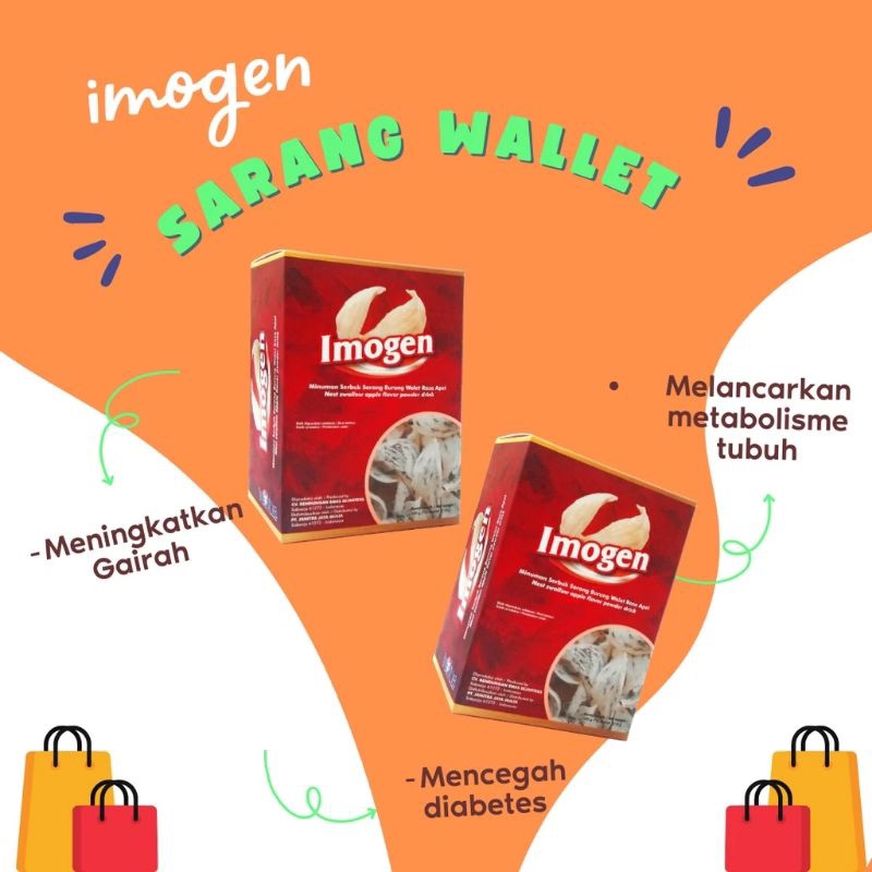 

imogen Sarang walet 1 box isi 10scht 2025