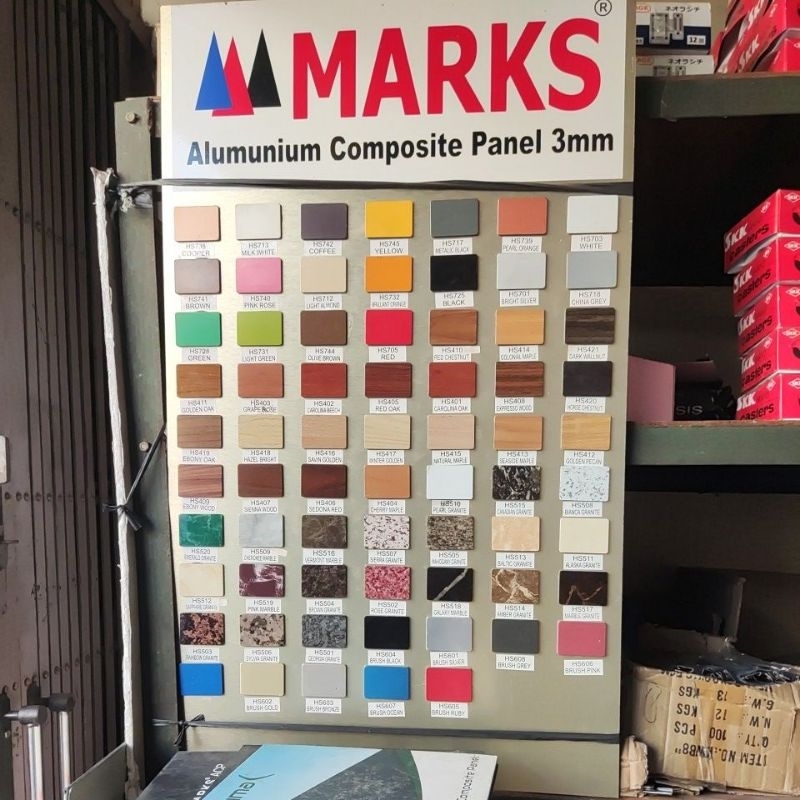 Aluminium composite panel/ACP 3mili
