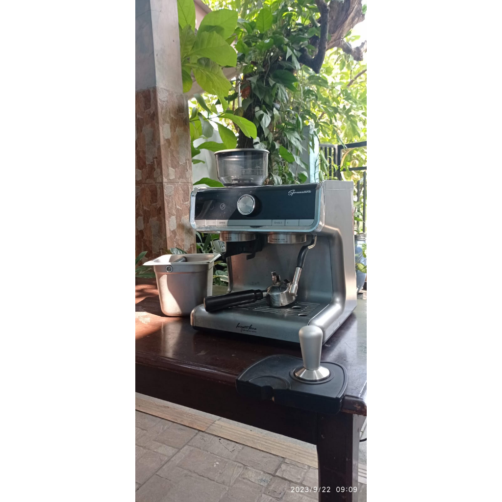 Paket Mesin Kopi Espresso Ferrati Ferro FCM 5020 + Tamper + Knock Box