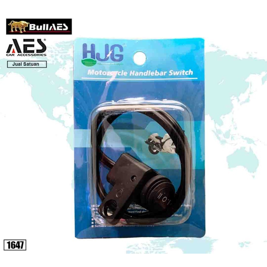 MINI PROJECTOR LASER 1 MATA LAMPU TEMBAK D2 DENGAN SAKLAR ON OFF