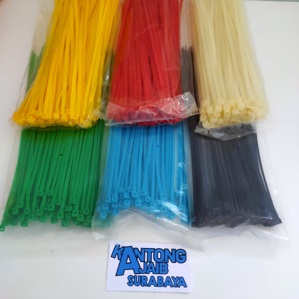 

Kabel Ties 20cm Kabel Krek 20cm Nylon Cable 20cm Pengikat Kabel Serbaguna Cable Tie 20cm Tali Kabel