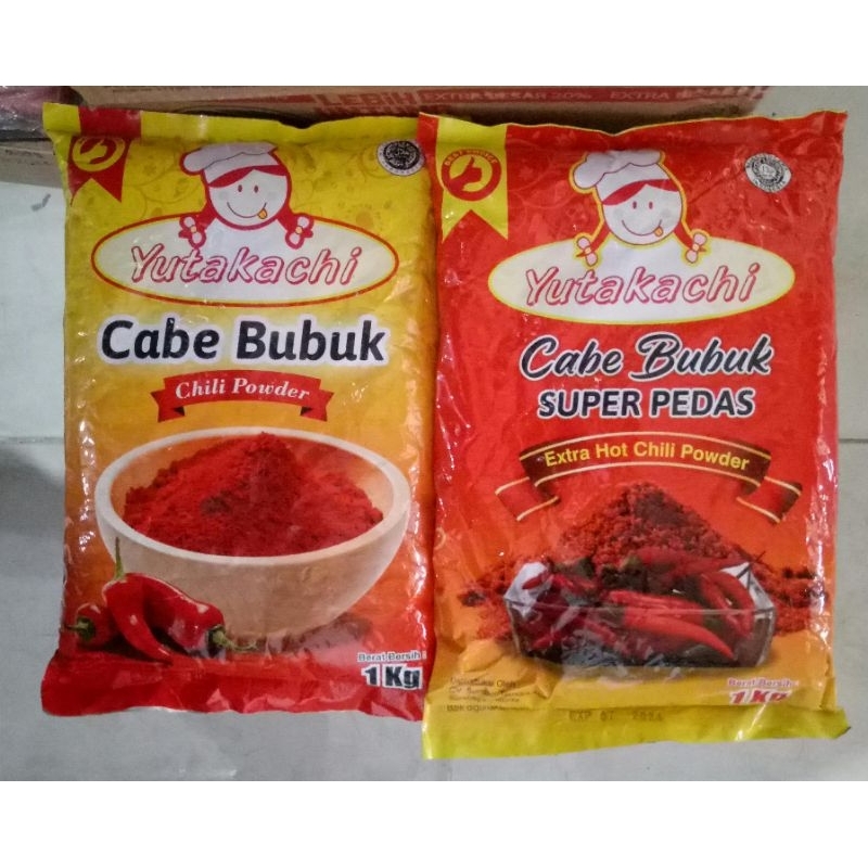 

YUTAKACHI CABE BUBUK &CABE SUPER PEDAS 1kg Halal, Murah