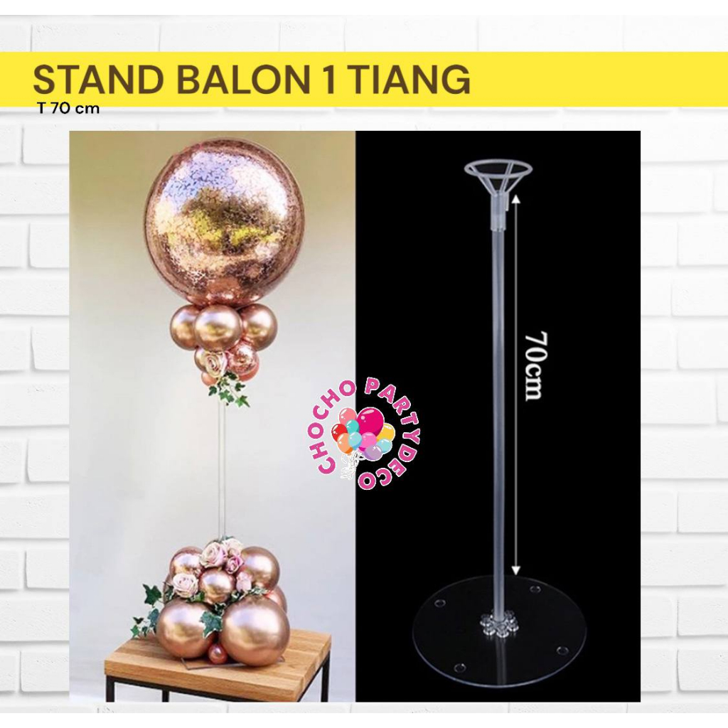 Standing Balon 1 Tiang Balon / Stik Balon Meja