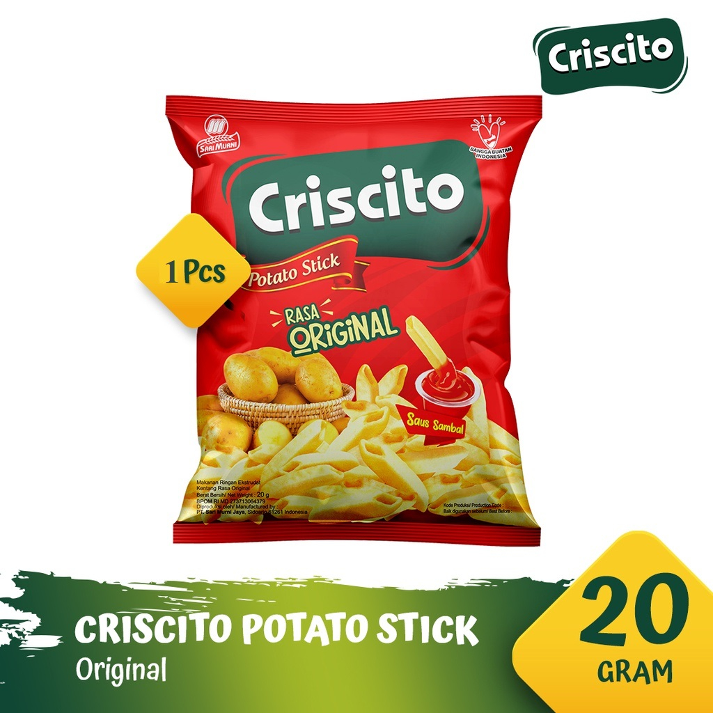 

Mouseman - Criscito Potato Stick Original - 20gr