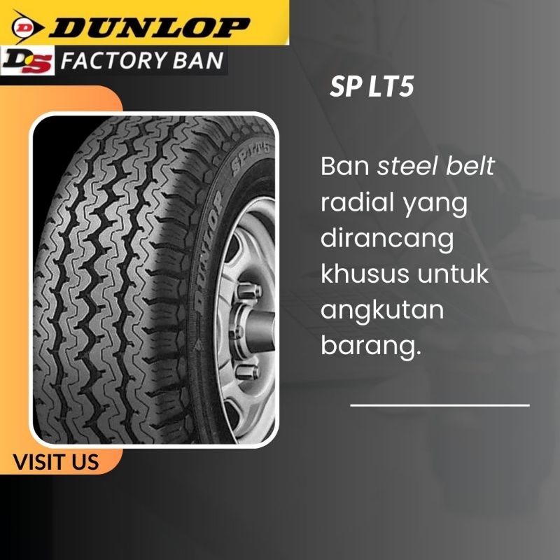 Ban Dunlop 175 R13 LT.5