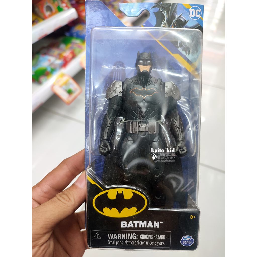 Mainan BATMAN ABU HITAM Alfamart DC BATMAN Toys Spin Master Keren
