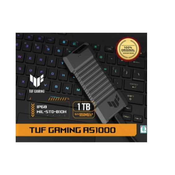 SSD Asus Tuf Gaming AS1000 - 1TB External SSD USB 3.2 Type_C