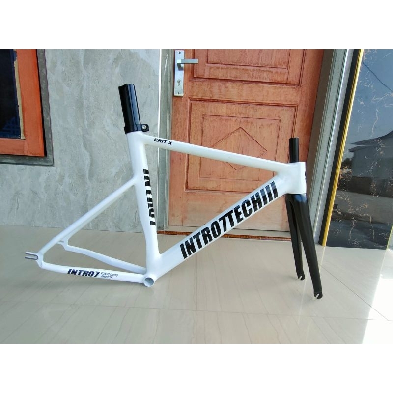 Fixie Frame Introtechi Aero Include Frameset BB Clamp Seatpost